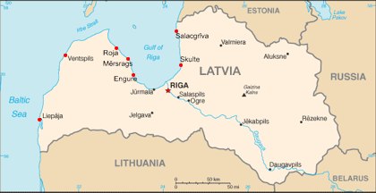 Ports in Latvia